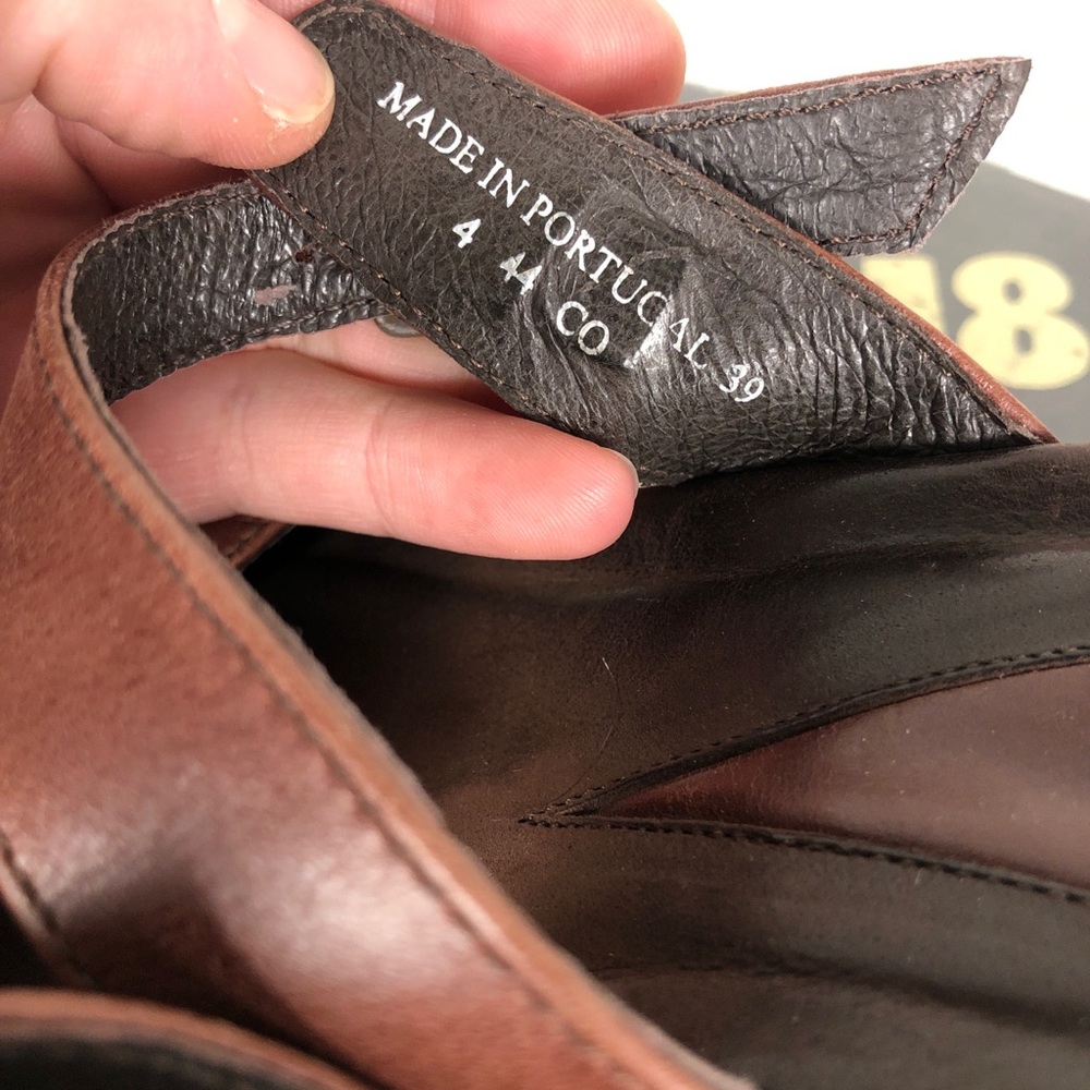 Dansko Sandals Women’s Size 39 Brown Tooled Leather Strappy Comfort Clogs Nurse. - Picture 8 of 11